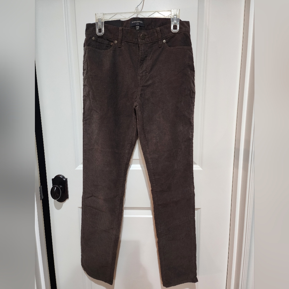 Banana Republic Rich Brown Corduroy Pants